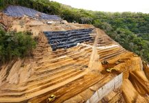 Continuan trabajos en Los Chorros