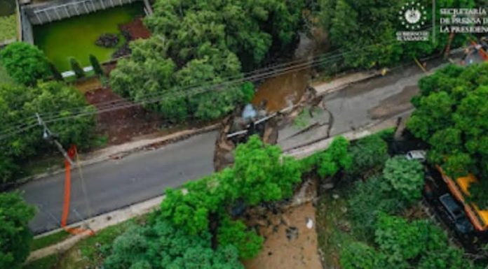 Continua alerta por lluvias en El Salvador