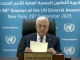 Abbas reclama en ONU fin de ocupación y denuncia crímenes israelíes