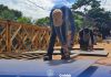 Trabajos de reconstrucción de puente entre colonia Morazán y San José están avanzados