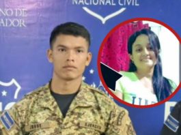 Miitar mato por accidente a una mujer en el centro historico de San salvador.