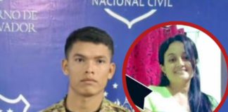 Miitar mato por accidente a una mujer en el centro historico de San salvador.